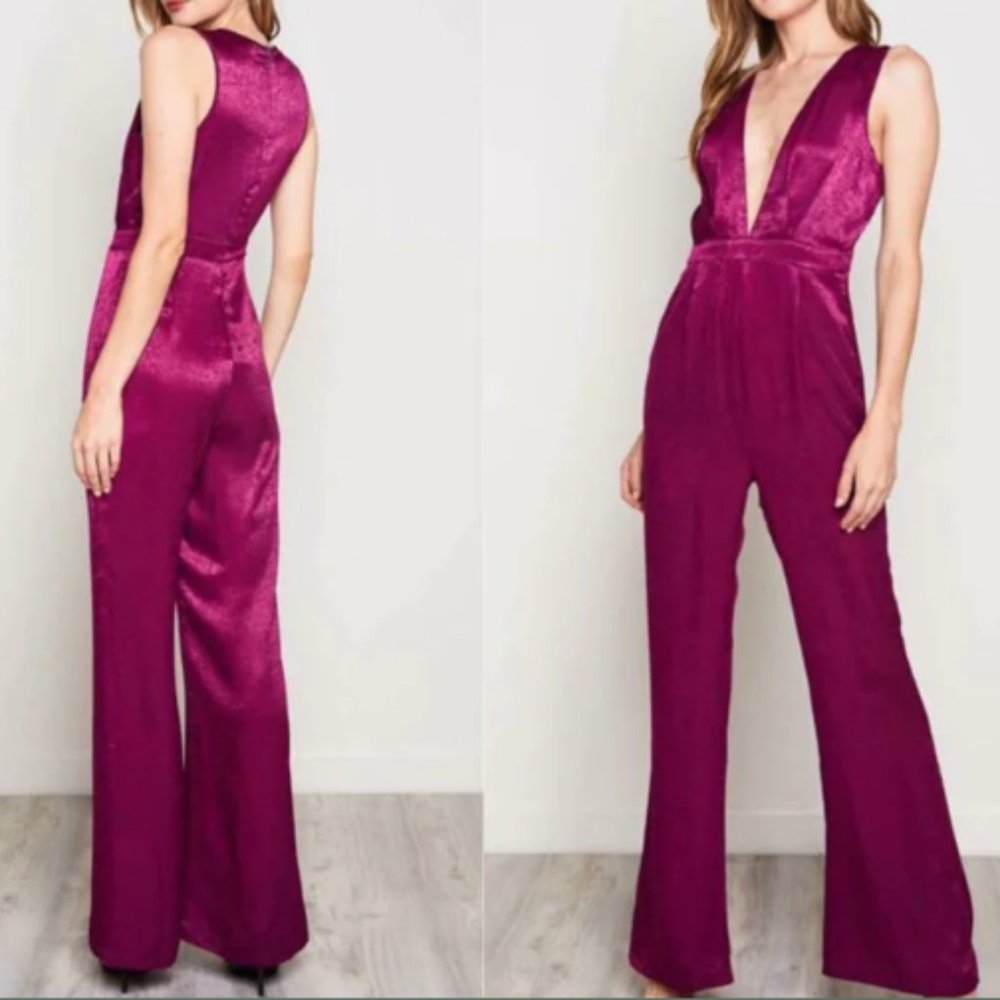 SATIN JUMPSUIT